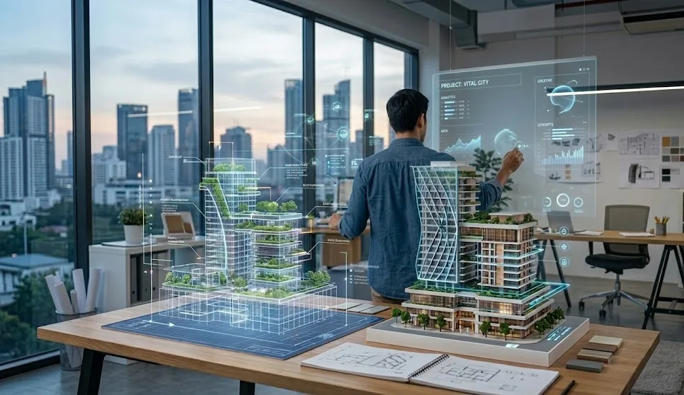 The XR Portal team collaborating on augmented reality software